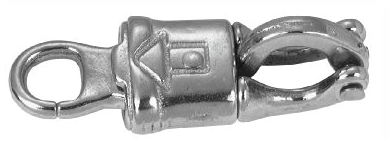 1/2-inch Rigid Round Eye Panic Snap Model #1001 - 140 Lb Working Load Limit