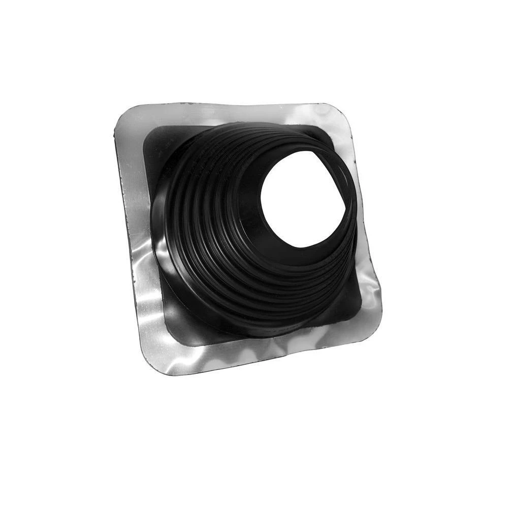Masterflash Flexible Roof Flashing, Epdm, 12 X 12 In. Base For 5 To 9 In. Pipes