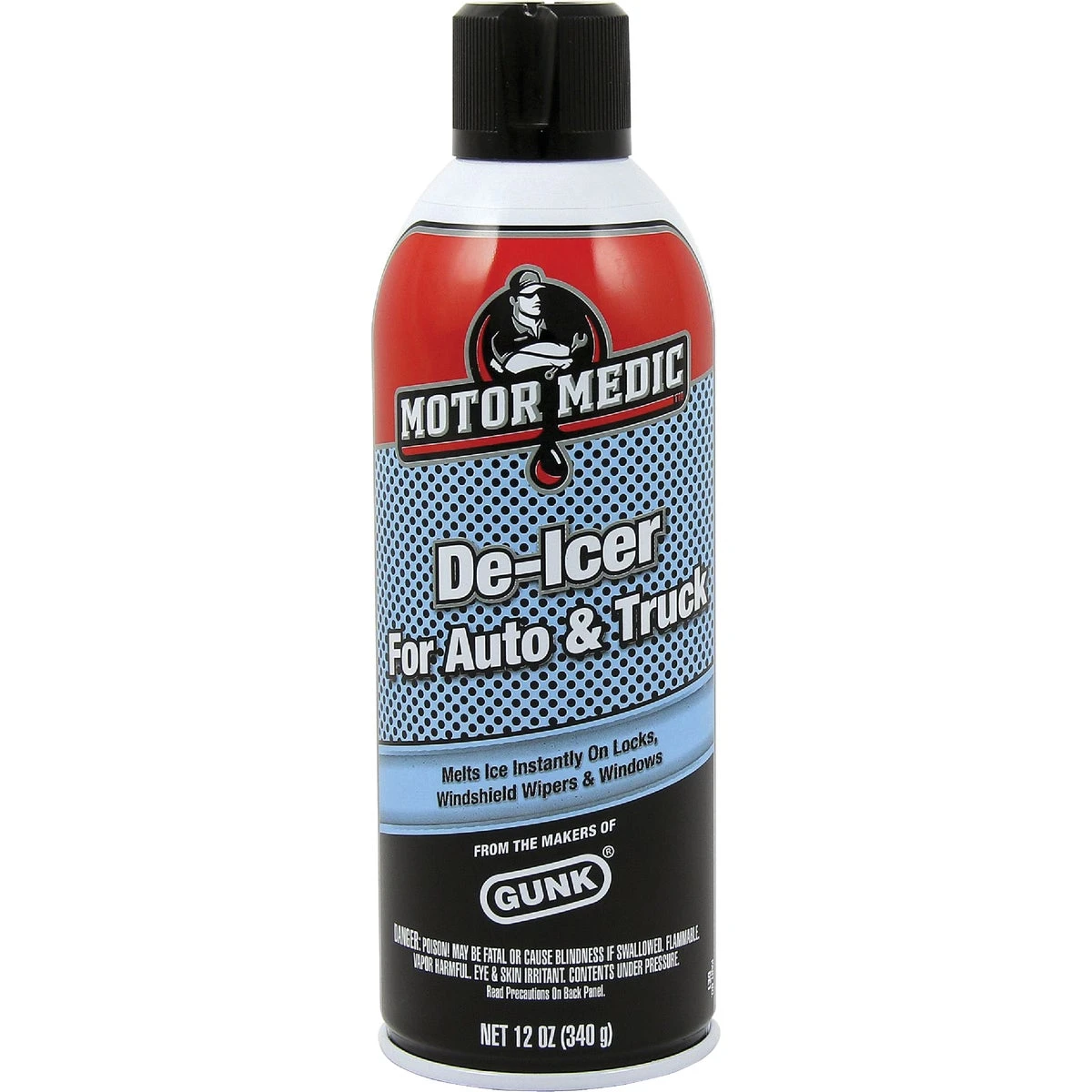 Windshield De-Icer Aerosol Spray, 12 Ounce Can for Automotive Use