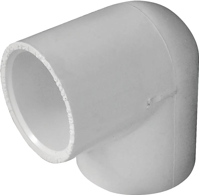 1-inch Diameter 90-degree Pvc Schedule 40 Slip Elbow Pipe Fitting