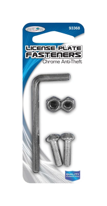 Anti-Theft License Bolt, 2-Pk.