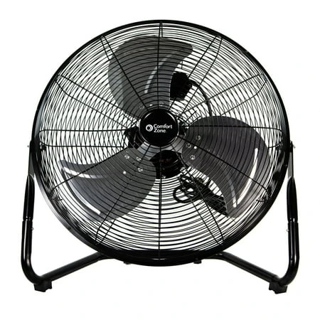 20-inch High-velocity Cradle Fan, 3-speed With Adjustable Tilt