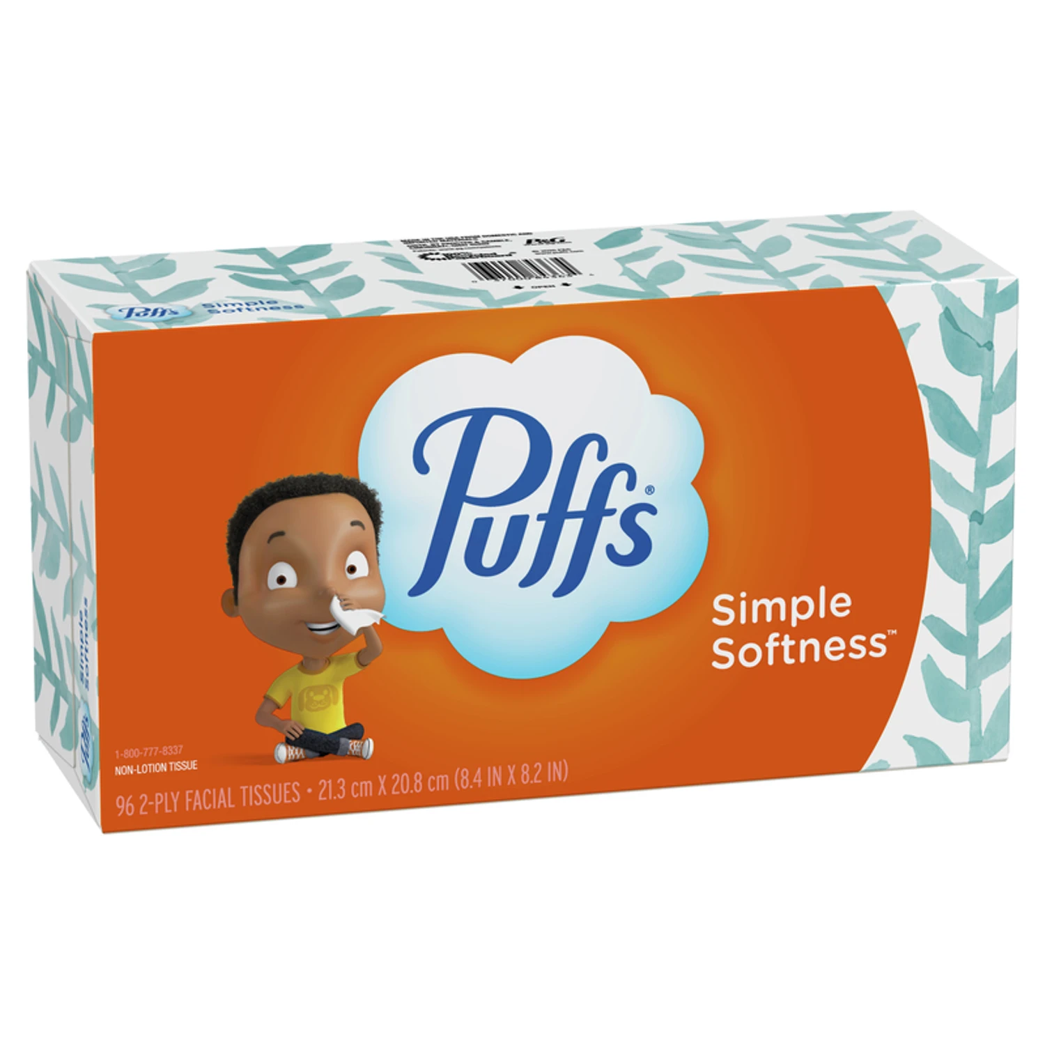 Simple Softness Non-Lotion Facial Tissues, 96-Ct.