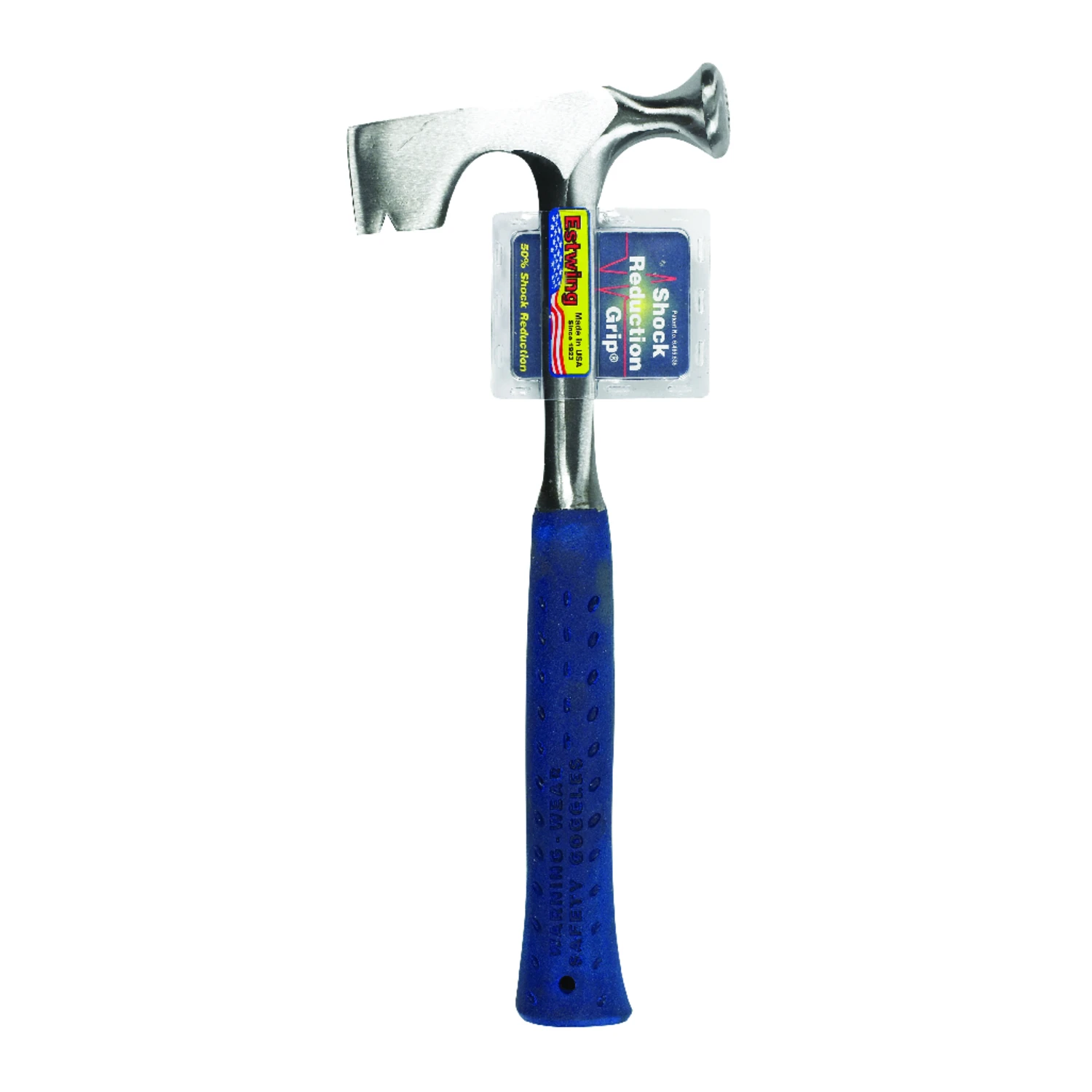 14 Oz. Steel Drywall Hammer With Shock Reduction Grip And 13-1/2 In. Length
