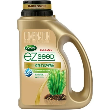 EZ Seed Patch & Repair Grass Seed, Tall Fescue Lawns, 3.75 Lbs., Covers 85 Sq. Ft.