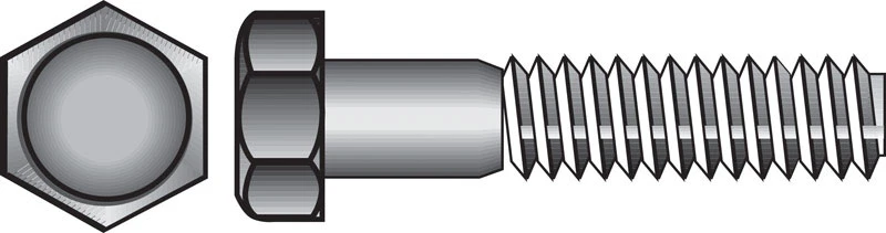 Hillman 1/2-13 in. Dia. x 1 in. L Steel Hex Head Cap Screw 50 pk