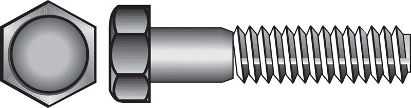 Hillman 1/4-20 in. Dia. x 3-1/2 in. L Stainless Steel Hex Head Cap Screw 50 pk