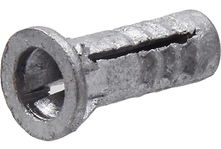 HILLMAN .19 in. D X 1-1/2 in. L Lead Round Head Concrete Screw Anchor 100 pk