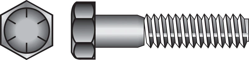 Hillman 3/4 in. Dia. x 6 in. L Heat Treated Steel Hex Head Cap Screw 20 pk