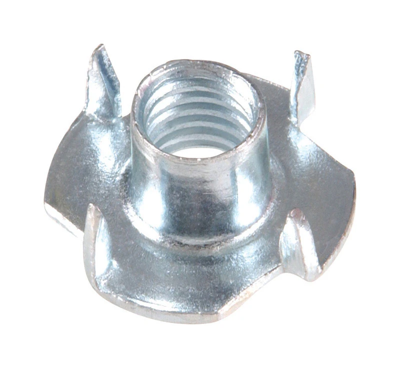 Hillman 5/16 in. Zinc-Plated Steel SAE Tee Nut 100 pk Hillman 5/16 in. Zinc-Plated Steel SAE Tee Nut 100 pk