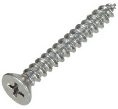 Wood/Sheet Metal Screws, Phillips, #14x 1-1/2-In., 100-Pk.