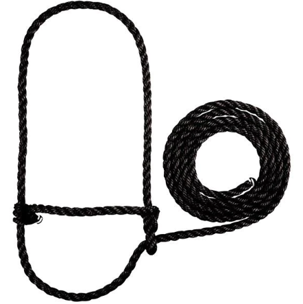 COW HALTER,POLY BLACK