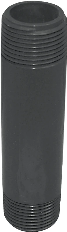 383050d Pvc Schedule 80 Nipple 1/2 Inch X 5 Inch Gray