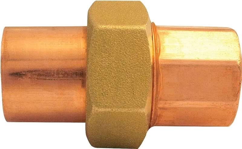 1 Inch Sweat Copper Union - Model 33584 For Plumbing Connections