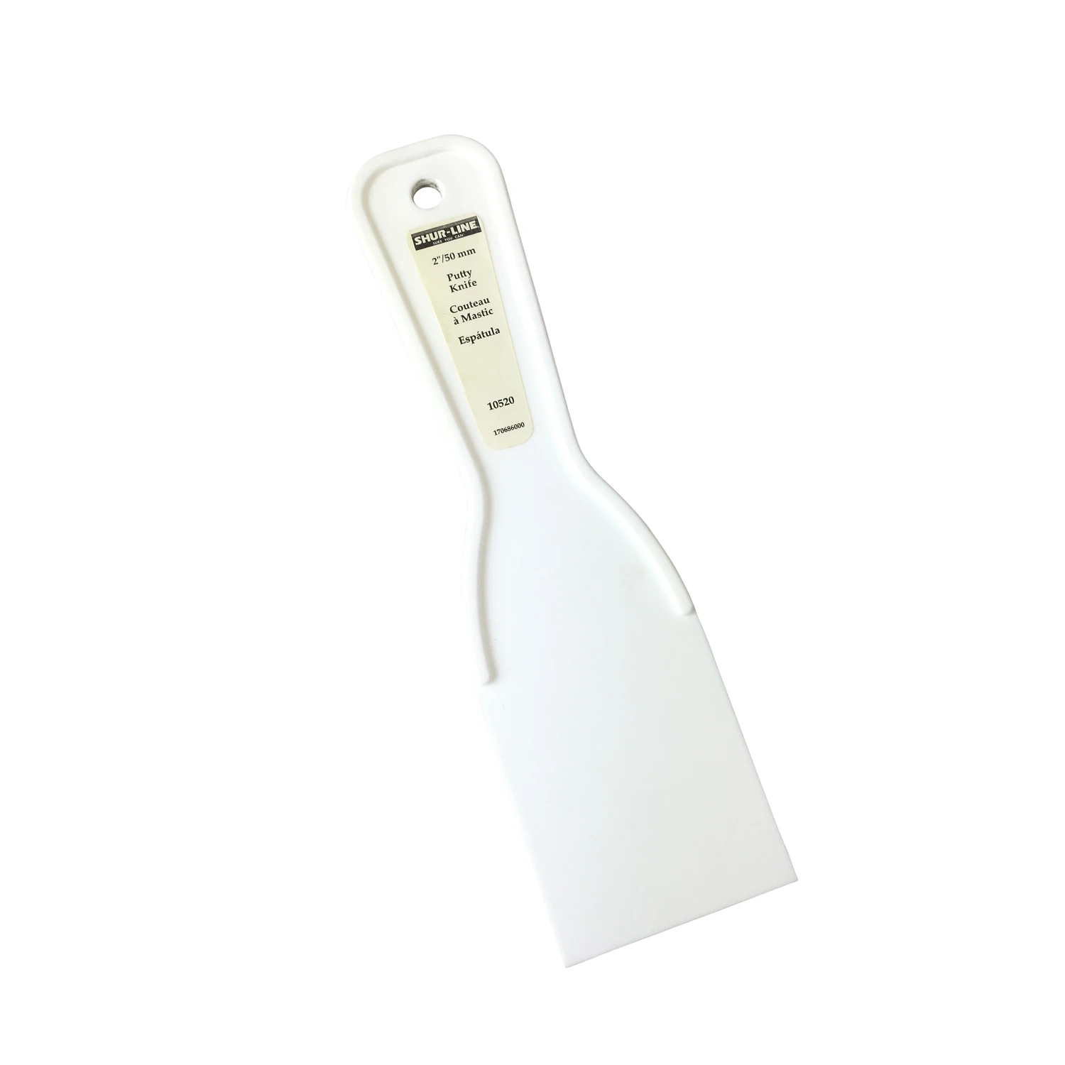 10520 2 Inch Economy Plastic Putty Knife For Painting And Repair