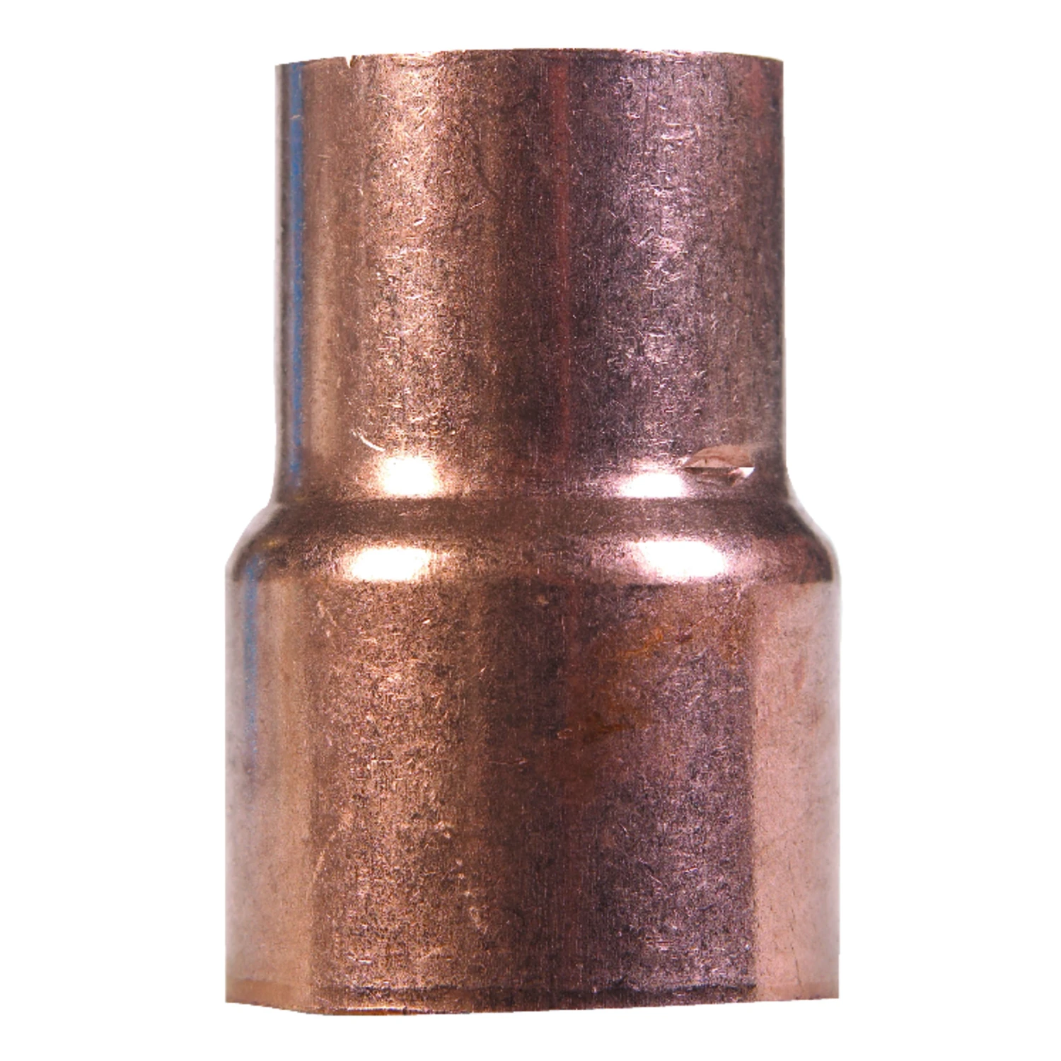 Copper Pipe Reducer Coupling, 2 x 1-1/2 In. CxC