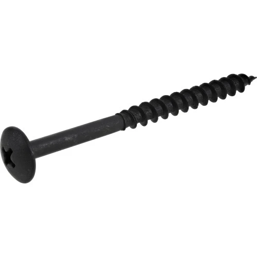 Fas-n-Tite Cabinet Mounting Screws, Phillips Head, Zinc & Yellow, 2.5-In. x #10, 25-Pk.