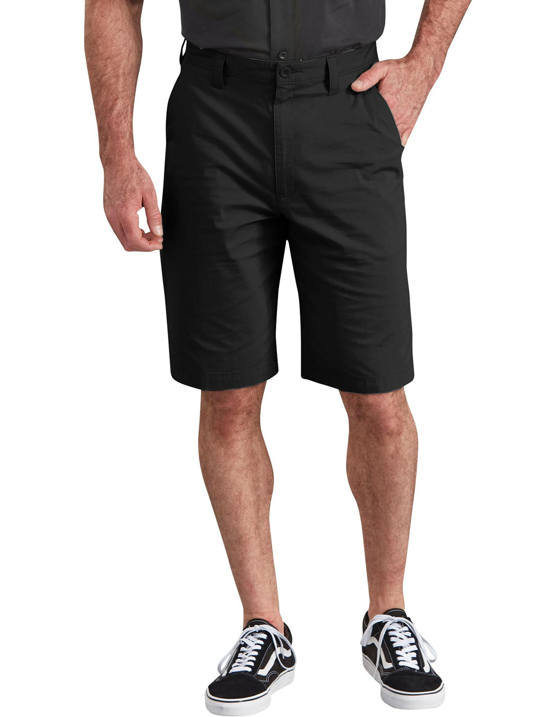 Men's 11-inch Performance Hybrid Utility Shorts, Size 40, Black