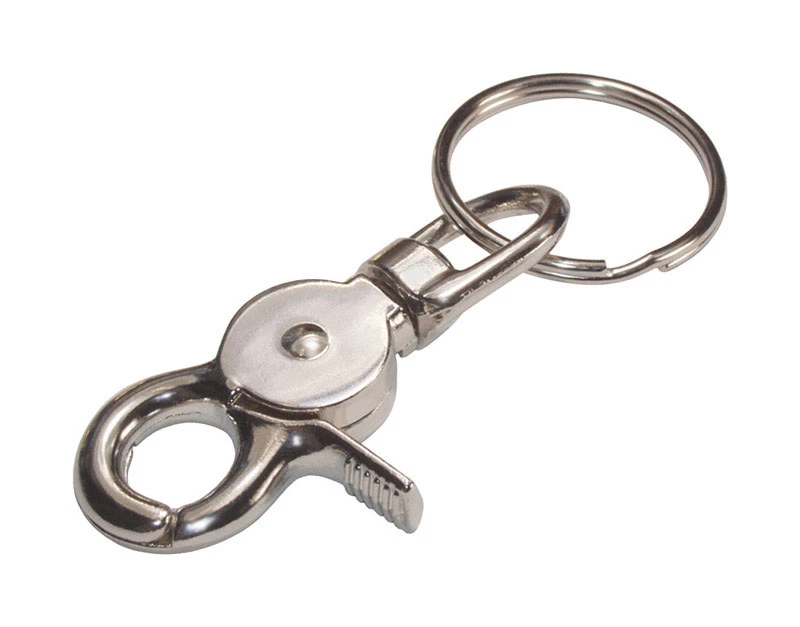 Metal Assorted Clips/snap Hooks Key Chain - Model 701328