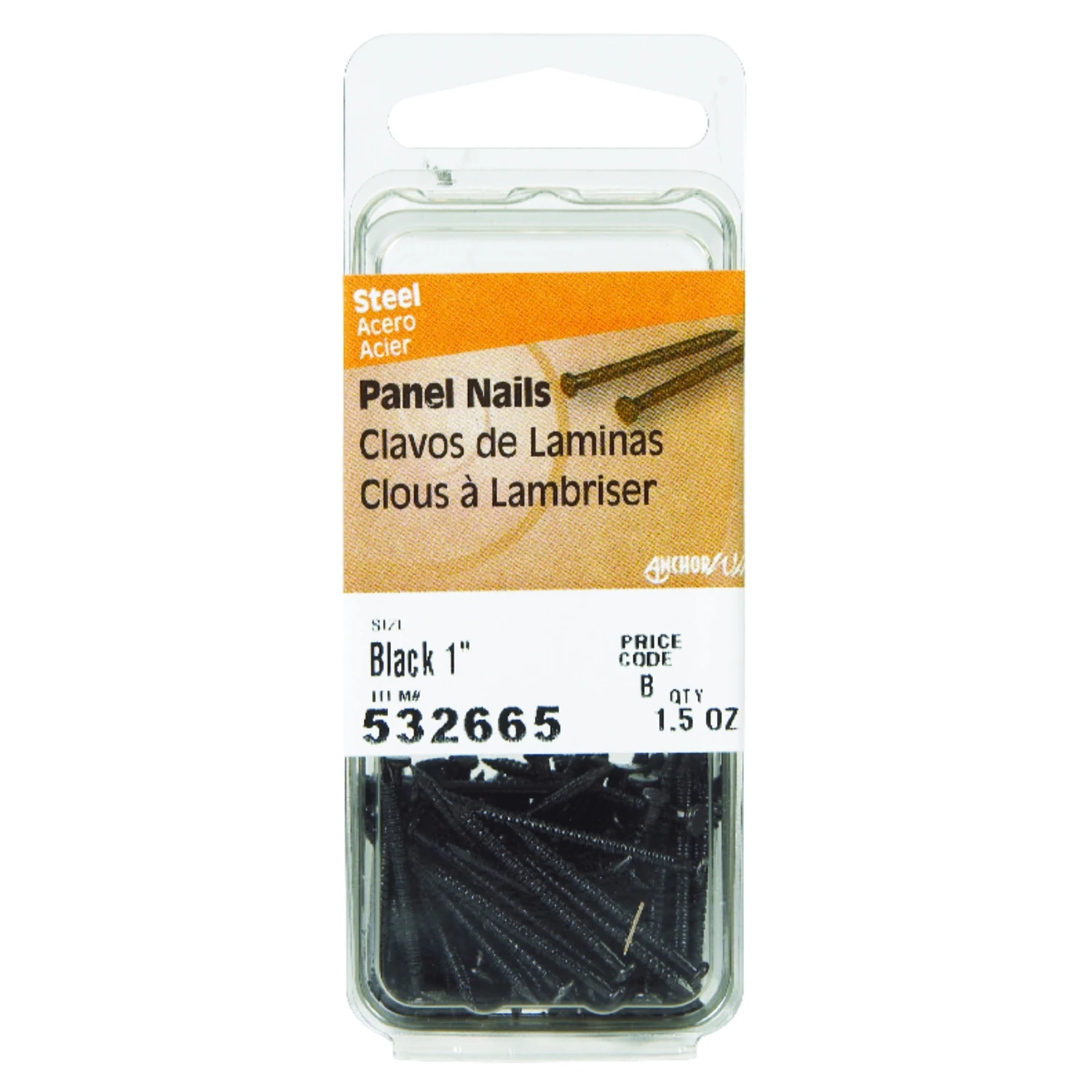 FP-P.NAIL BLACK 1 IN