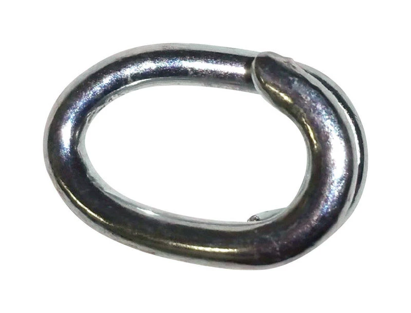 1.75 In. H Farm Screw Pin Lap Links 990 Lb, Zinc Plated Steel