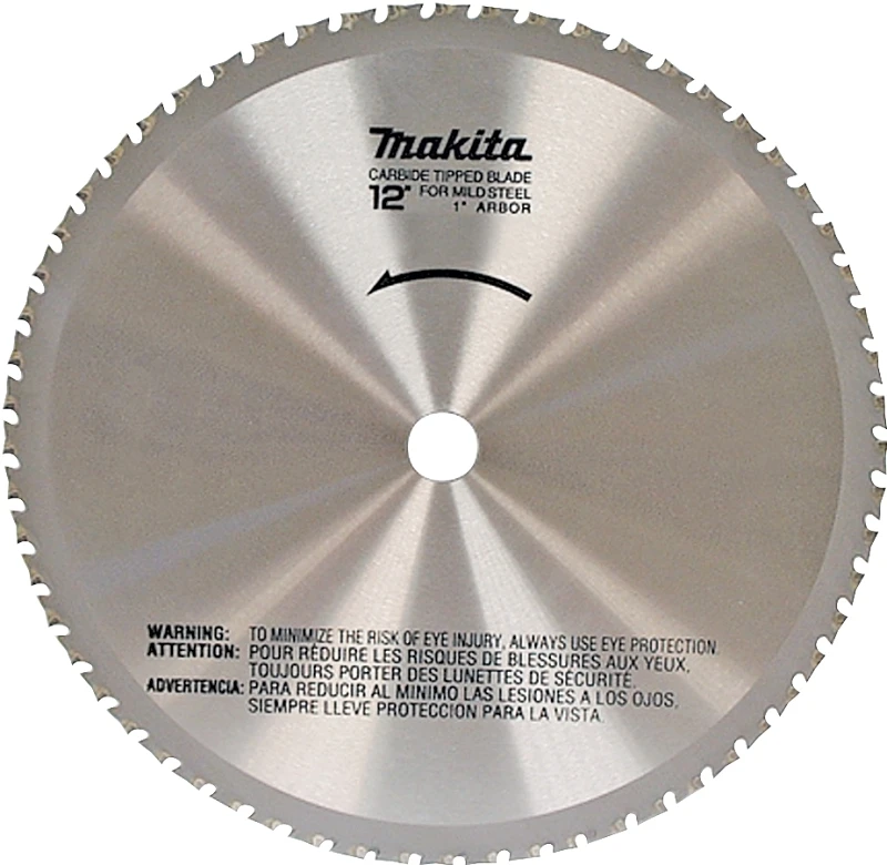 A-90532 12-inch 60-tooth Carbide-tipped Circular Saw Blade For Metal Cutting