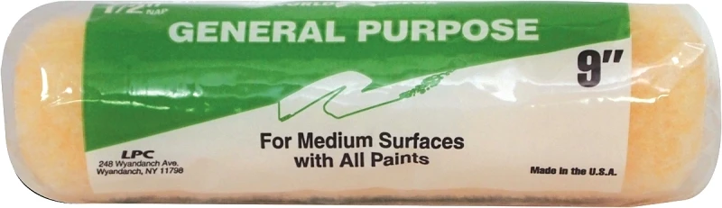Wcrc 124 Utility Paint Roller Cover 9 Inch Polymer Bond Core