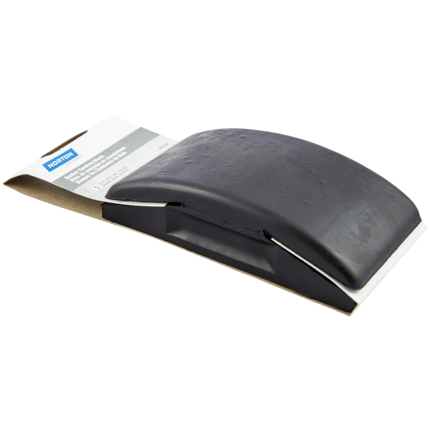 2-3/4 In. W X 4-7/8 In. L Rubber Sanding Block For Wet And Dry Use