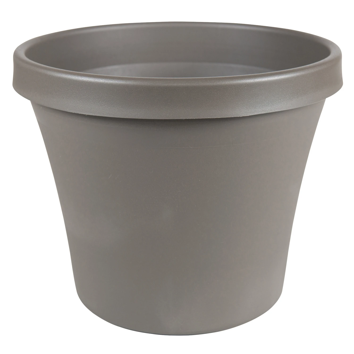 Terrapot 10.7 In. H X 12.8 In. D Resin Planter Charcoal - Model Tr12908