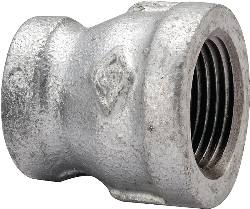 Galvanized Reducing Coupling 1-1/2 Inch X 1 Inch Model 24-11/2x1g