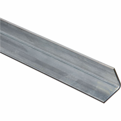 3/4 Inch X 3/4 Inch X 72 Inch Solid Galvanized Steel Angle - Model N179-911
