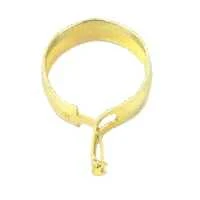 Levolor-kirsch 14822 14 Count .88 in. Brass Curtain Rod Round Ring Clips