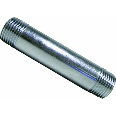 Watts Lfacp841 1/2-inch Mip X 4-inch Chrome-plated Brass Pipe Nipple