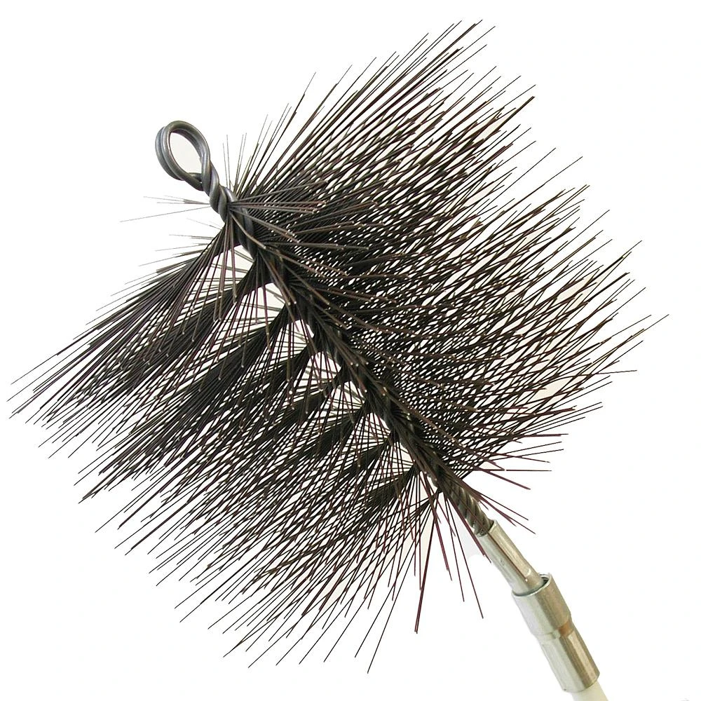 Rutland Chimney Sweep 7 in. Round Oil Tempered Chimney Brush