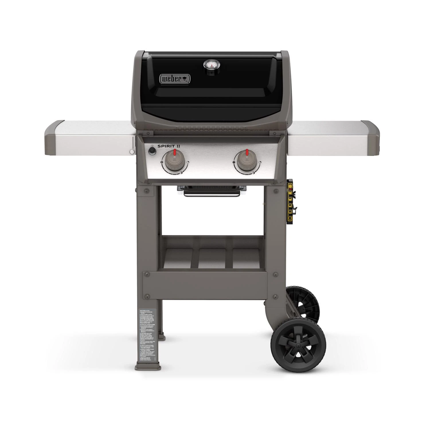 Spirit Ii E-210 2-burner Liquid Propane Gas Grill, 450 Sq. In., Black