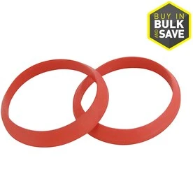 Slip Joint TPR Washer, Rubber, 1-1/4 In., 2-Pk.