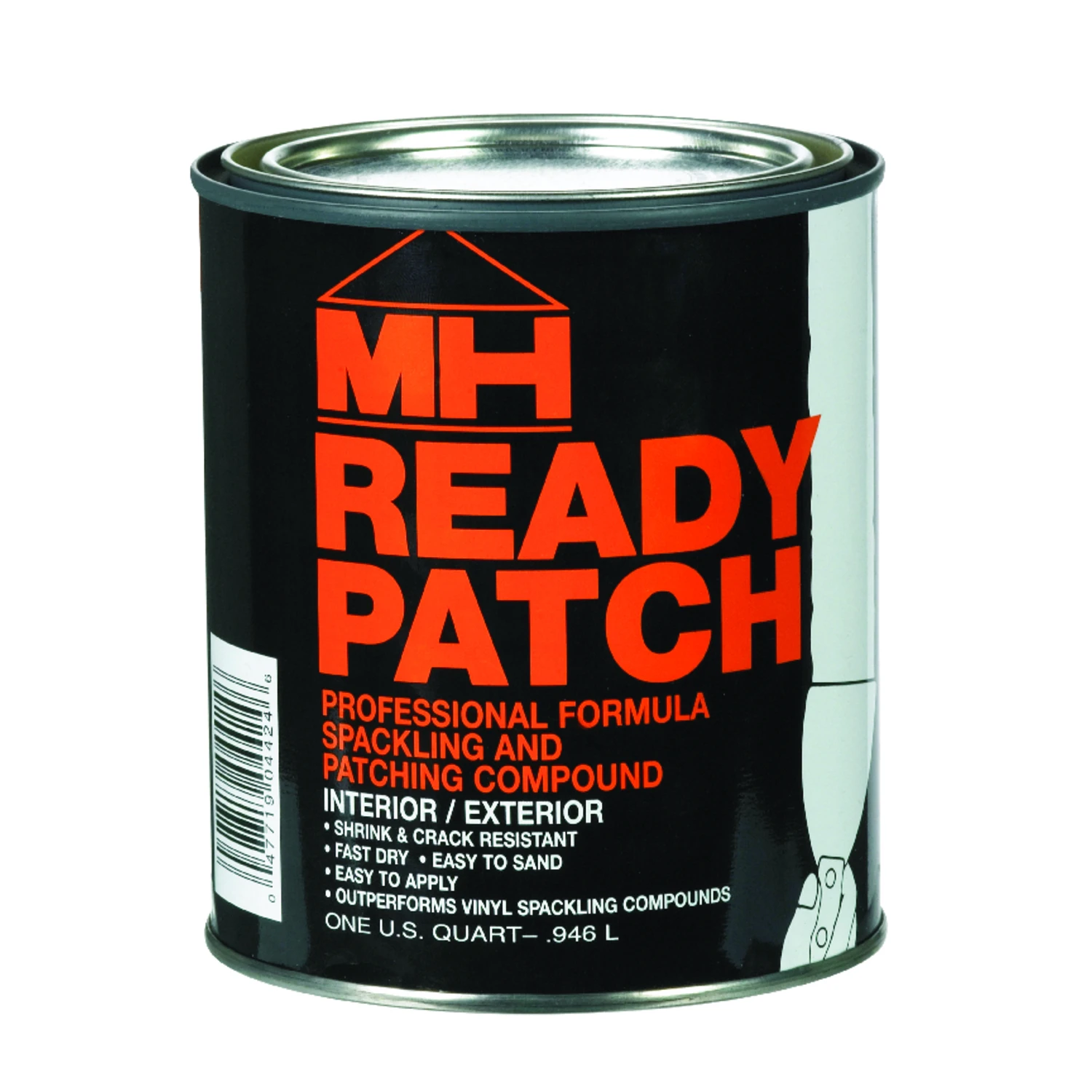 Ready Patch 1 Quart White Spackling And Patching Compound