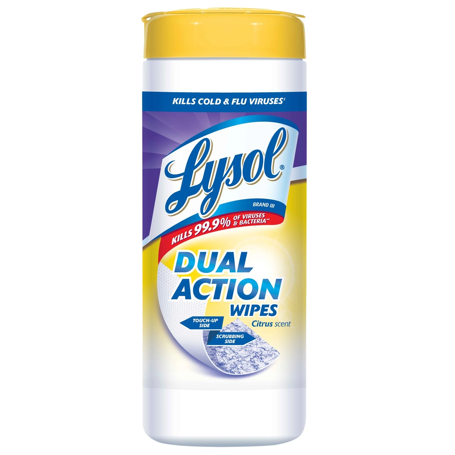 Lysol Dual Action Disinfecting Wipes (28-Count)
