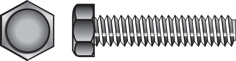 Hillman 1/2 in. Dia. x 3 in. L Zinc Plated Steel Hex Tap Bolt 50 pk