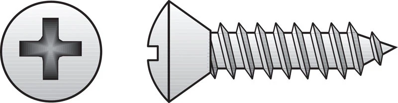Hillman Fasteners 0823618 Stainless Steel Sheet Metal Screws # 6 X 1/2