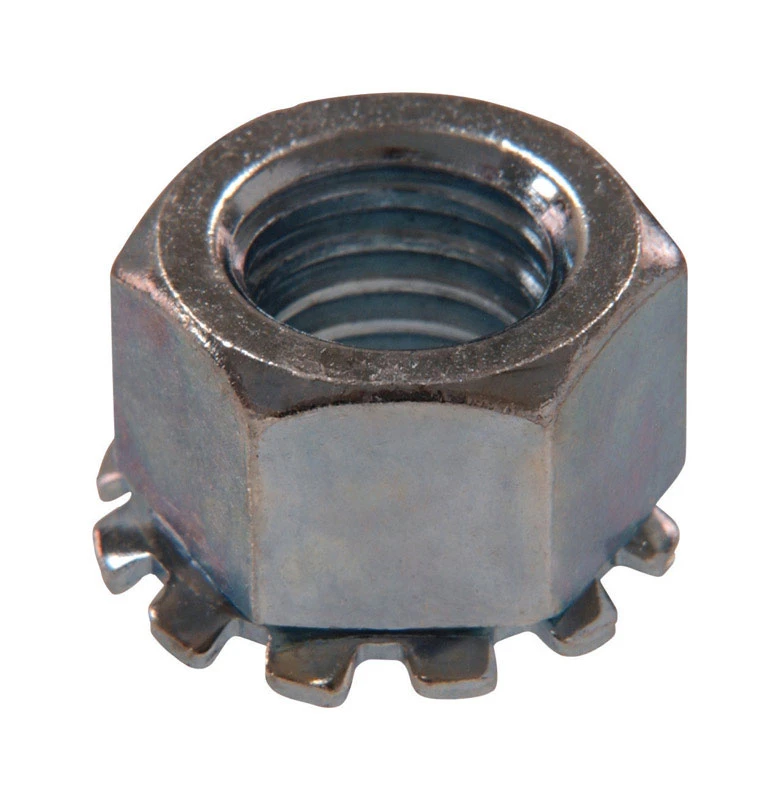 HILLMAN 8/32 in. Zinc-Plated Steel SAE Keps Lock Nut 1 pk