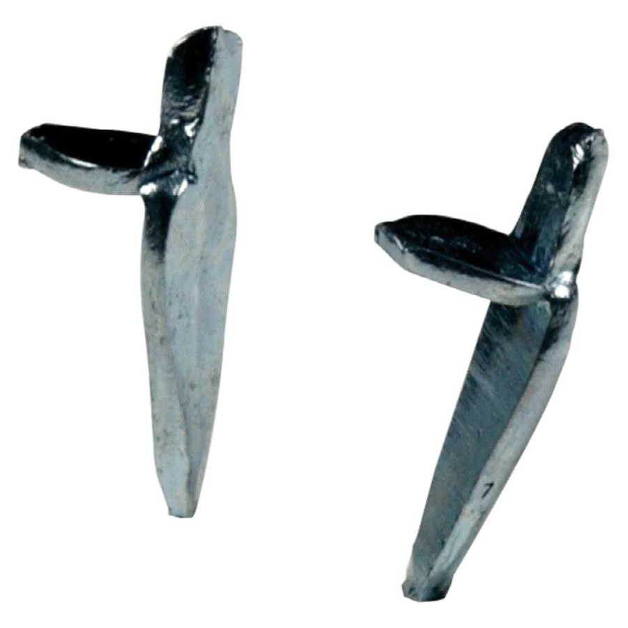 Large Glazier Points - 1 Ounce Nickel-plated Steel For Window Assembly