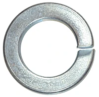 Hillman 7/8 in. Dia. Zinc-Plated Steel Split Lock Washer 10 pk