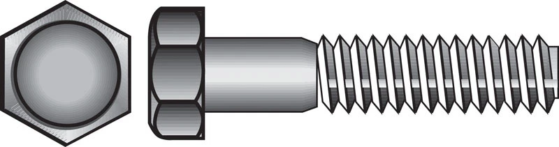 HEX BOLTS 3/8X7