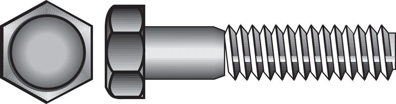 HEX BOLTS 1/4X4 1/2