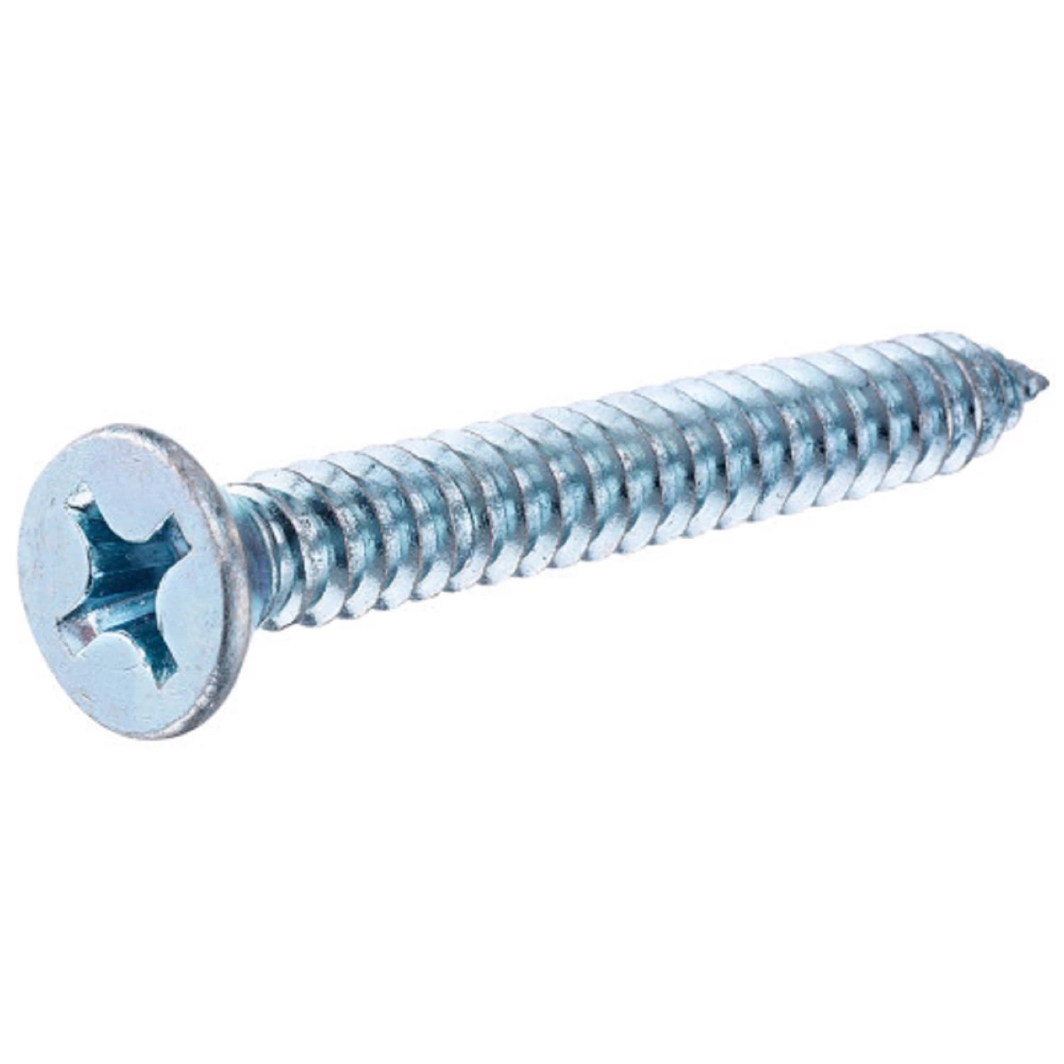Hillman 8 in. x 2-1/2 in. L Phillips Pan Head Zinc-Plated Steel Sheet Metal Screws 100 1 pk