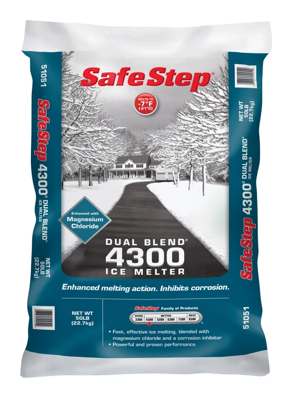 Dual Blend 4300 50 Lb. Ice Melt Pellets - Sodium & Magnesium Chloride