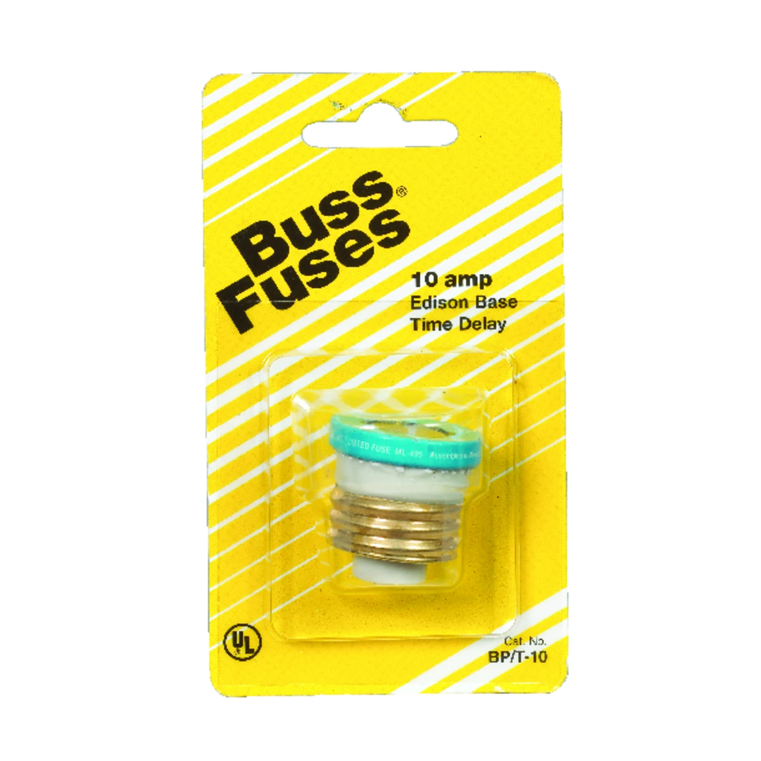 Bussmann 10 amps Time Delay Plug Fuse 1 pk