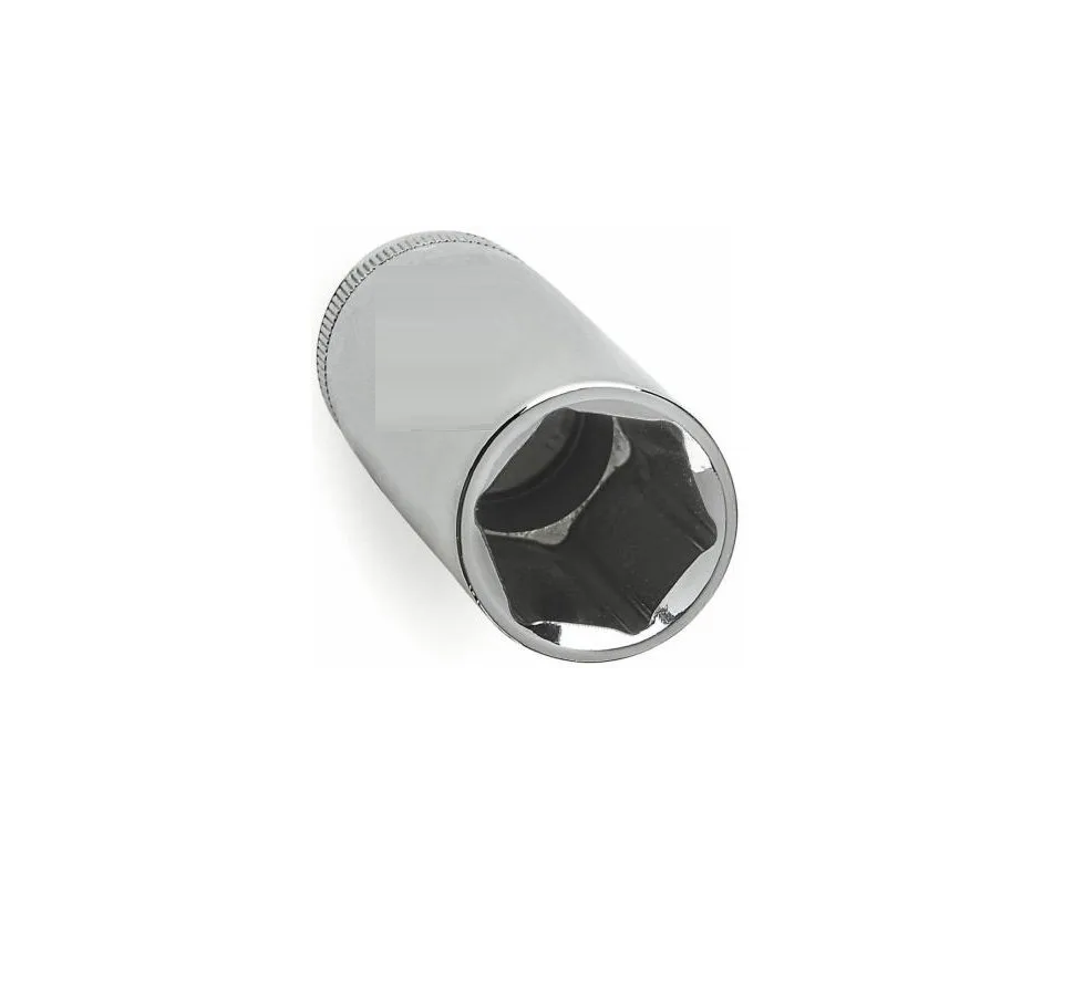Metric Deep Well Socket, 6-Point, 3/8 In. Drive, 9mm