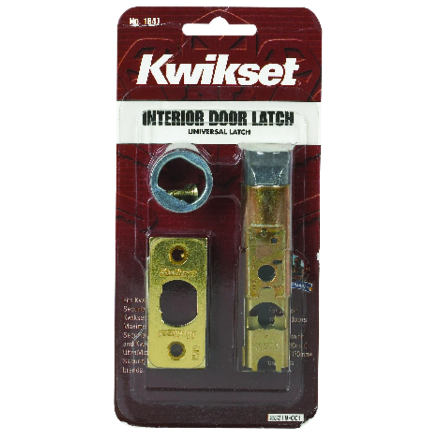 6 Way Adjustable Plain Latch in Polished Brass 6 Way Adjustable Plain Latch in Polished Brass